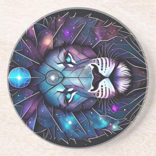 Celestial King Sandstone Zandsteen Onderzetter (Voorkant)