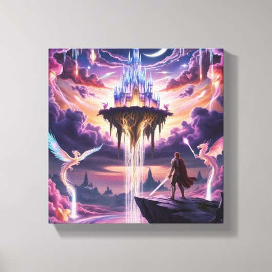 Celestial Kingdom Canvas Art – Mythisch (Voorkant)