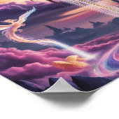 Celestial Kingdom Canvas Art – Mythisch Poster (Hoek)