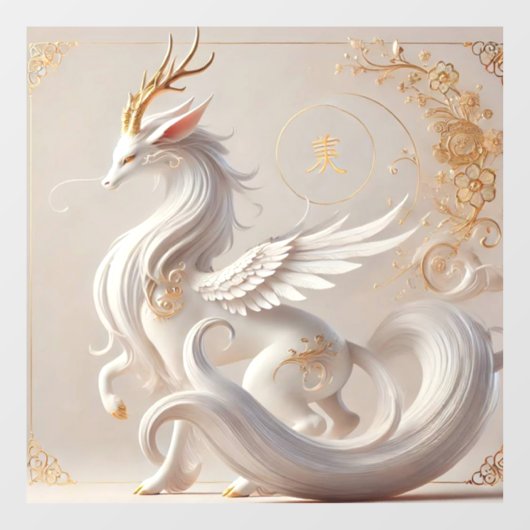Celestial Kirin Fantasy Collectie Raamsticker (Vel)