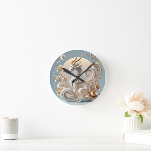 Celestial Kirin Fantasy Collectie Ronde Klok (Huis)