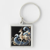 Celestial Kirin Fantasy Collectie Sleutelhanger (Voorkant)