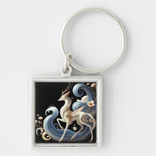 Celestial Kirin Fantasy Collectie Sleutelhanger (Voorkant)