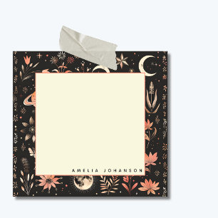 Celestial Kosmos Waterverf Roze Meisje Tiener Post-it® Notes