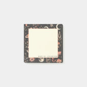 Celestial Kosmos Waterverf Roze Meisje Tiener Post-it® Notes (Voorkant)