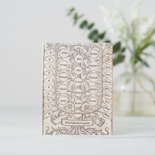 Celestial ladder briefkaart (Staand voorkant)