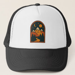 Celestial Landscape Trucker Hat Trucker Pet