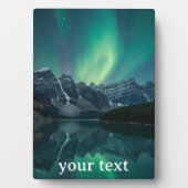 Celestial Landscapes Wall Art – Aurora Borealis TR Fotoplaat (voorkant)