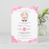 Celestial Leo Astrologie Teken Baby shower Kaart (Staand voorkant)