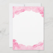 Celestial Leo Astrologie Teken Baby shower Kaart (Achterkant)