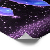 Celestial Leo – Astrology Art Poster (Hoek)