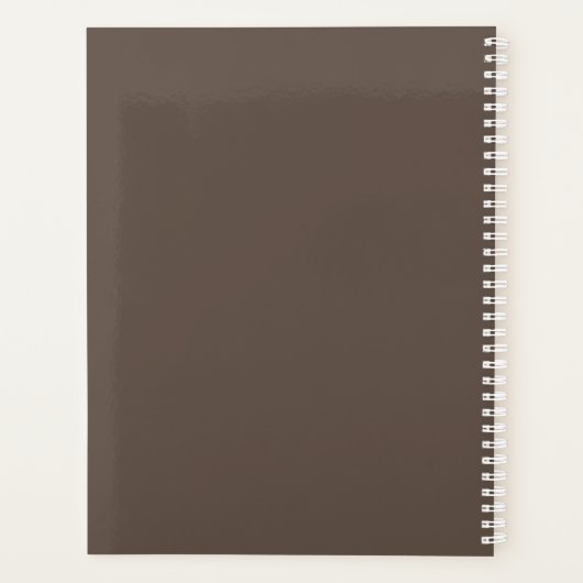 Celestial Leo Zodiac Planner (Achterkant)