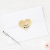 Celestial Let Go Let God Cross Blessing Hart Sticker (Envelop)
