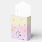 Celestial Libra Watercolor | 1st Birthday Bedankdoosjes (Geopend)