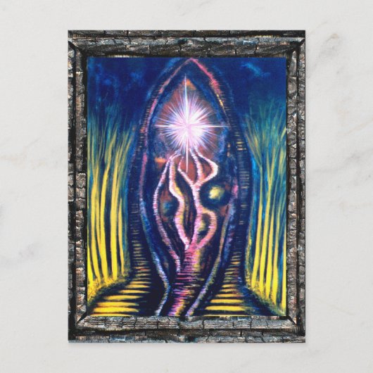 Celestial Light Briefkaart (Voorkant)