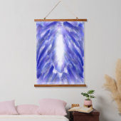 Celestial Light Burst Abstracte kunstprint Hangend Wandkleed (Slaapkamer)
