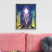 Celestial Light Canvas Afdruk (Insitu (Woonkamer))