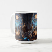 Celestial Light Over Unity – Inspirational Mug Koffiemok (Voorkant links)