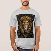 Celestial Lion T-Shirt – PremiuMen's Basic T-Shirt (Voorkant)