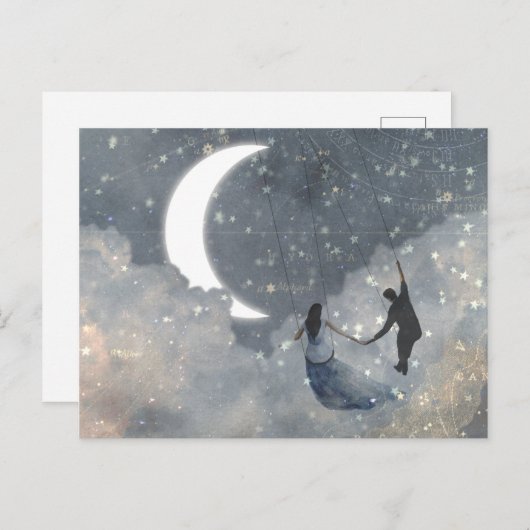 Celestial Love Briefkaart (Voorkant / Achterkant)