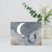 Celestial Love Briefkaart (Staand voorkant)