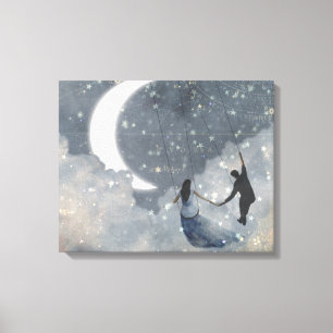 Celestial Love Canvas Afdruk