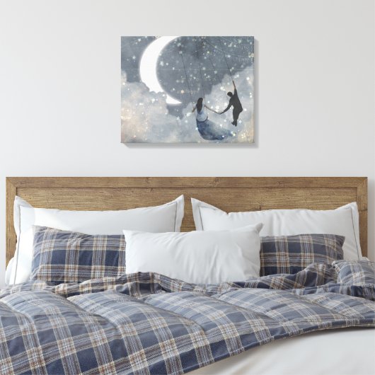 Celestial Love Canvas Afdruk (Insitu (Slaapkamer))