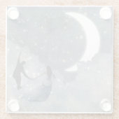 Celestial Love Glazen Onderzetter (Achterkant)