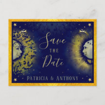 Celestial Love Save the Date Briefkaart