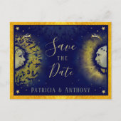 Celestial Love Save the Date Briefkaart (Voorkant)