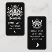 Celestial Luna Moth bussines card Visitekaartje (Voorkant / Achterkant)