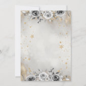 Celestial Maan Meisje Bloemen Sterren Zoet 16 Kaart (Achterkant)