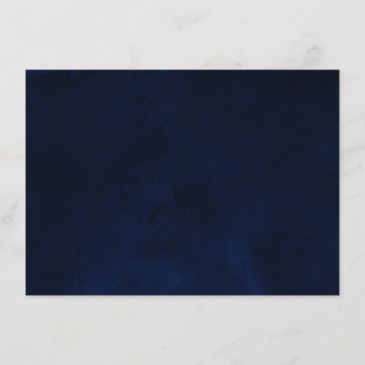 Celestial Maan Sterren Bloemen Bruiloft Details Informatiekaartje (Achterkant)