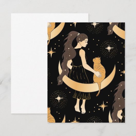 Celestial Magic Bedankkaart (Voorkant / Achterkant)