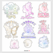 Celestial Magic Design Sticker Assortment (Vel)