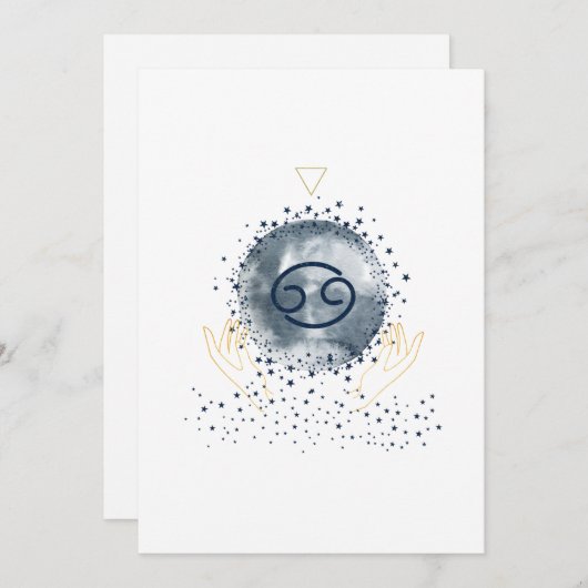 Celestial Magic - Kanker Bedankkaart (Voorkant / Achterkant)