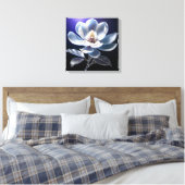 Celestial Magnolia Canvas Afdruk (Insitu (Slaapkamer))