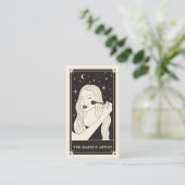 Celestial Makeup Artist Visitekaartje (Staand voorkant)