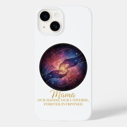 Celestial Mama Hands Galaxy Universe Case-Mate iPhone Case (Achterkant)
