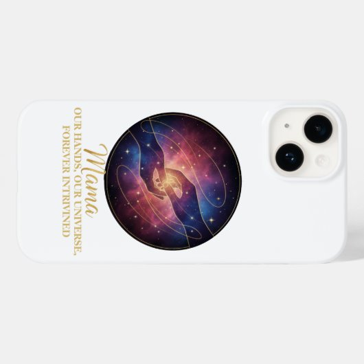 Celestial Mama Hands Galaxy Universe Case-Mate iPhone Case (Achterkant (horizontaal))