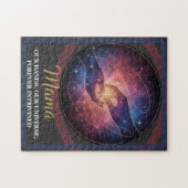 Celestial Mama Hands Galaxy Universe Legpuzzel (Horizontaal)
