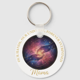 Celestial Mama Hands Galaxy Universe Sleutelhanger