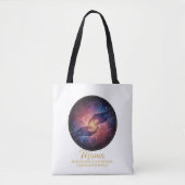Celestial Mama Hands Galaxy Universe Tote Bag (Voorkant)