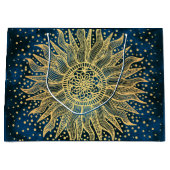 Celestial Mandala Boho Gold Sun Groot Cadeauzakje (Voorkant)