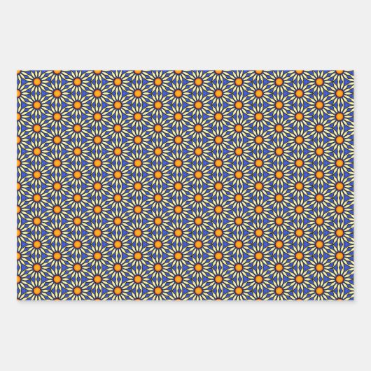 Celestial Mandala Sun Floral Inpakpapier Vel (Voorkant 2)