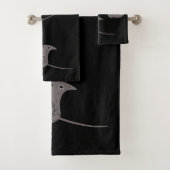 Celestial Manta Ray Bad Handdoek (Insitu)