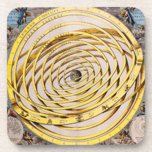 Celestial Map Andres Celarius Cork Onderzetter