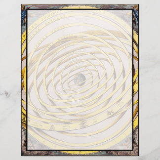 Celestial Map Andres Celarius Letterhead Briefhoofd