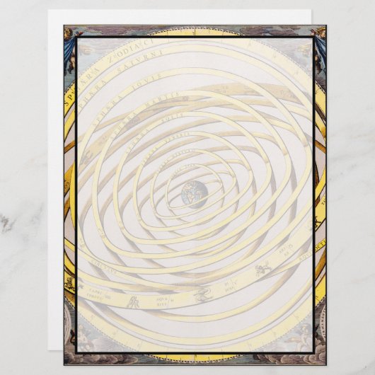 Celestial Map Andres Celarius Letterhead Briefhoofd (Voorkant / Achterkant)