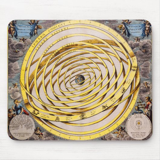 Celestial Map Andres Celarius Mousepad Muismat (Voorkant)